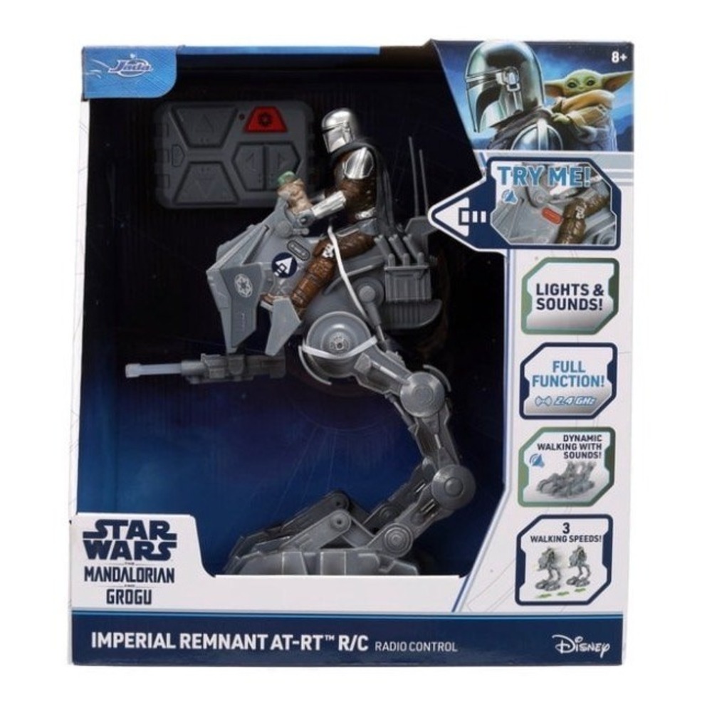 NWB Star Wars Mandalorian & Grogu Imperial Remnant AT-RT Radio Control.